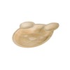 Eco Leaf 20 Pack 9" Teddy Bear Palm Leaf Plates