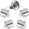 Upgraded W11366438 Stove Knobs Replacements for Whirlpool Gas Ranges WCG55US6HS00