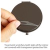 mpowtech Pocket Mirror for Men and Women,Magnifying Compact Mirror for