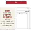 Missonemi Funny Birthday Card for Mom, Cute Mother Birthday Card