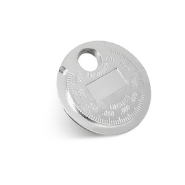 DXNQ Spark Plug Measuring Tool, Zinc Alloy Measuring Wire Spark Plug Gap Gauge Tool Scaled from 0.020" to 0.100", Portable Spark Plug Adjustment Tool, Gap Measuring Tool Car Accessories