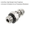 PATIKIL Hose Barb Fitting Straight 5mm Barbed M5x0.8 Male Thread,