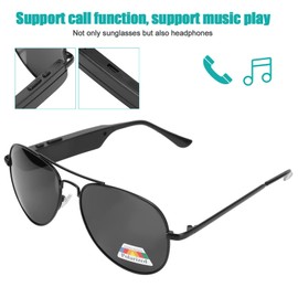 Smart Glasses Bluetooth 5.0 Audio Sunglasses Calls Music Audio Outdoor Headphone Sunglasses