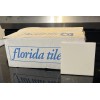 Florida Tile 1 pc. White Matte Ceramic Tile: 4-3/8" by