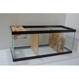 Jax racks Fluidized media sump K1/K2 (Clear cast acrylic) - 75 gal.