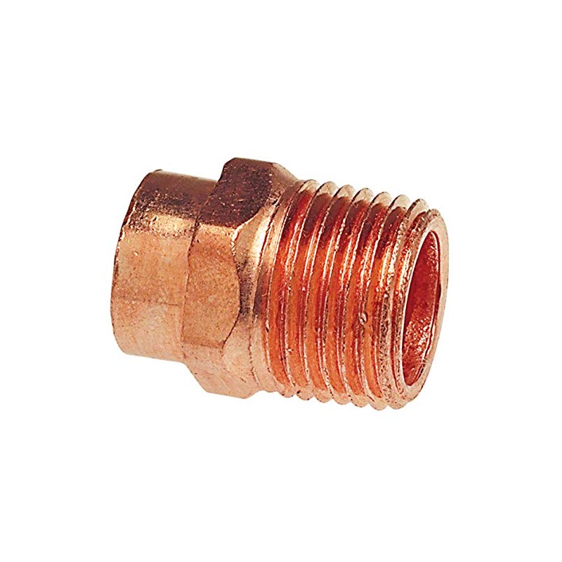 NIBCO 604 3/8 C x M Adapter Wrot