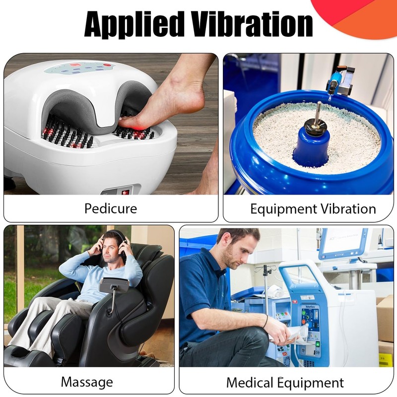 24V DC Motor 3800rpm Strong Vibration Motor Mini Rotary Speed