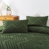 Andency Olive Green Comforter Set King Size, Boho Soft Fluffy