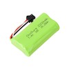 OooSure 2200mAh 7.4V 15C Li-ion Rechargeable Batteries,SM3P/SM4P Connector Fits for