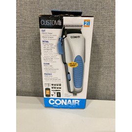 Conair 18 Pc Custom Cut Home Haircutting Kit Clippers Hair Trimmer No Slip Grip