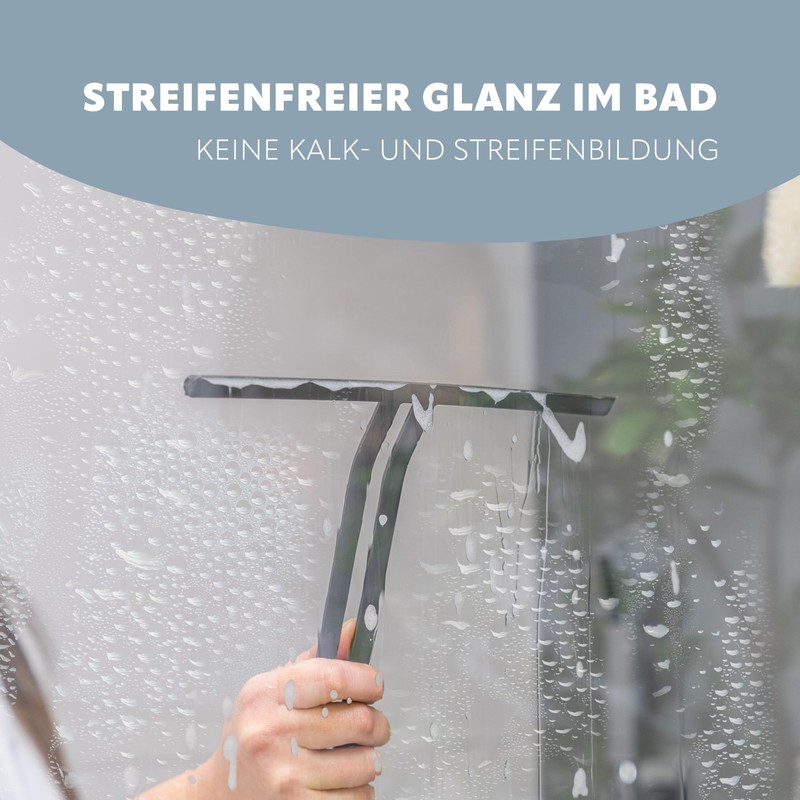 bremermann Shower Squeegee Set, Shower Squeegee with Wall Mount, Window