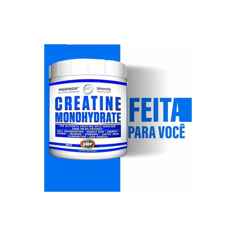Phosphagen Hplc 99.5% Puro - Creatina Monohidratada Sin Sabor –
