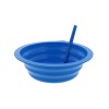 Arrow Sip-A-Bowl With Built In Straw, 22 Oz, Blue, Pink,