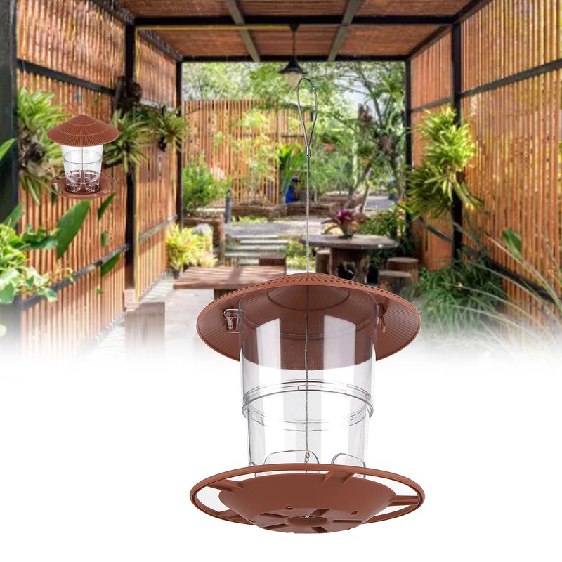 Wild Bird Feeder Hanging Bird House Foldable Bird Feeders with