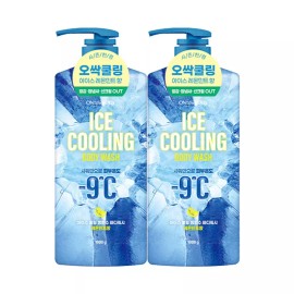 On The Body 온더바디 아이스쿨링 빙하수 바디워시 레몬민트향 1000g, 2개 On The Body Ice Cooling Glacier Water Body Wash Lemon Mint Scent 1000g, 2 Pieces