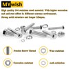 Mywish 448PCS M5 M6 M8 Screw Set, Metric Bolt Assortment,