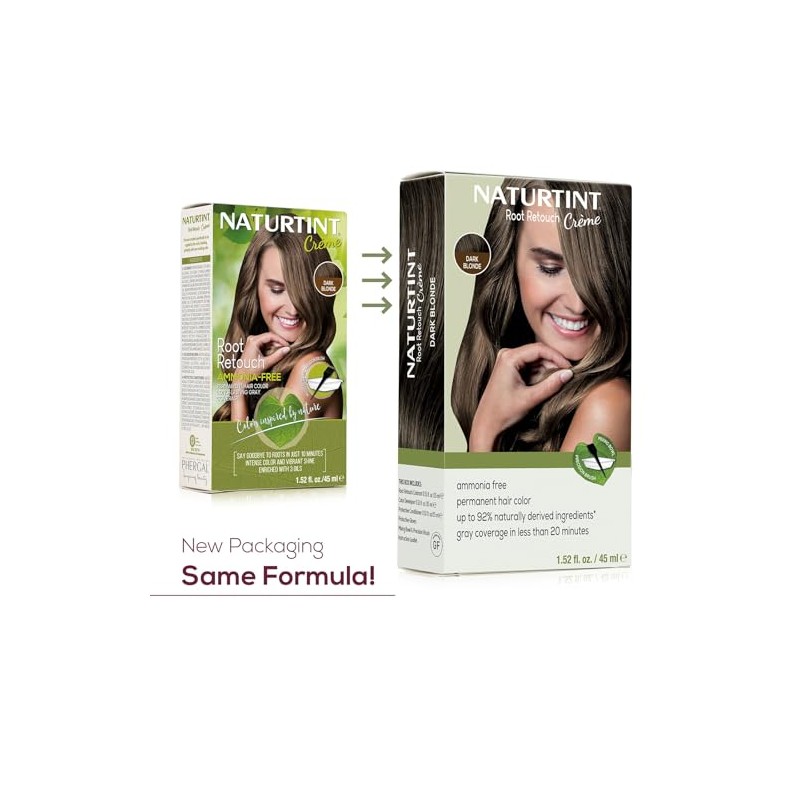 Naturtint Tinte de pelo permanente sin amoniaco para retocar raíces