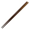 (TV Series Crafts (yamasita Craft) 銘木 Pentagonal chopsticks, Persimmon, 22.5