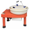 HETEPPTR Portable Pottery Machine Turntable Clamp and Ceramic Art Trimming