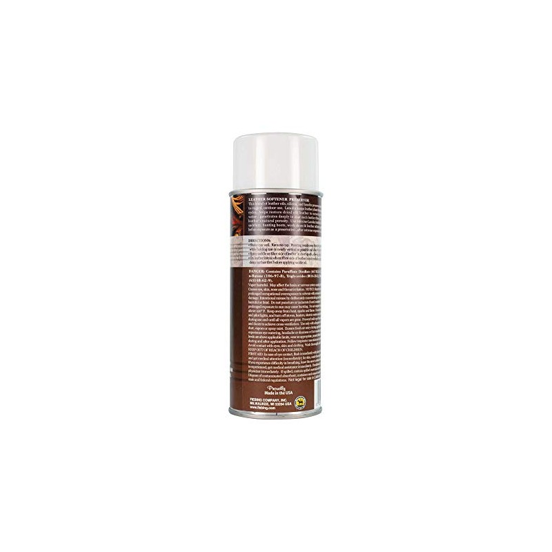 Fiebing's Sadde Oil 12oz - aerosol Conditioner for Saddles, Belts,