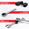Spurtar Wrench Extender Tool, Adjustable Wrench Extender Adapter for 1/2"