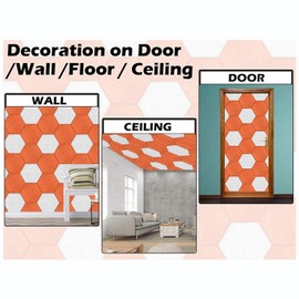 Tuperoymse 6 Pack Hexagon Acoustic Panels Sound Proof Padding Beveled Edge Sound Panels for Recording Studio Office Home