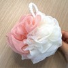 Two-tone bubble big shower ball 50g 6ea
