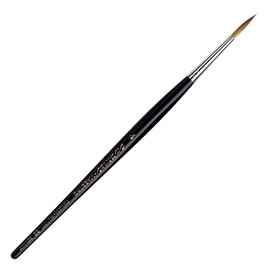 da Vinci Watercolor Series 35 Maestro Paint Brush, Round Long Taper Kolinsky Red Sable, Size 4 (35-04)