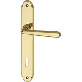 Marchesi 1231.150.002.M Handle Set ALT-Wien-Auf Schild, BB 90, 38-43, without Hanger, Poles, Polished Brass