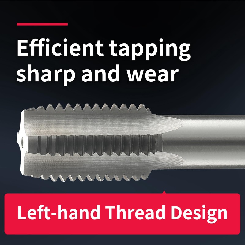 1 1/4-7 Left Hand Straight Flute Thread Tap Machine Tap