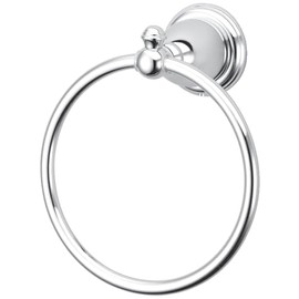 Kingston Brass BA7974C English Vintage -Towel Ring, 6-Inch, Polished Chrome