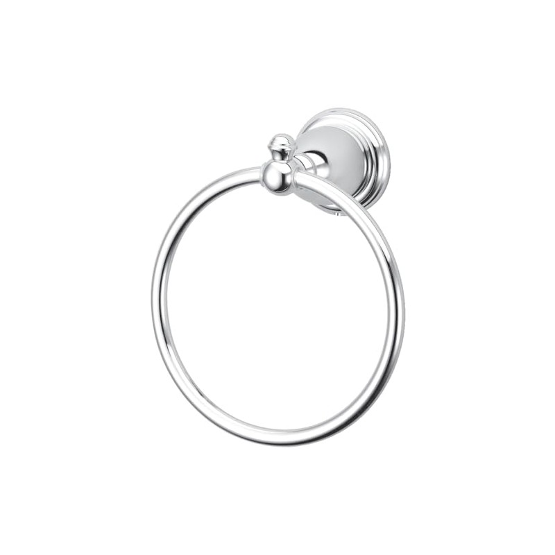 Kingston Brass BA7974C English Vintage -Towel Ring, 6-Inch, Polished Chrome