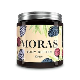Mil Flores  BODY BUTTER MORAS 200 g  Hidrata, Lubrica y Nutre la piel  Aromaterapia  Ingredientes y Esencias 100 Naturales.                           