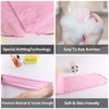 WUBAYI 2 Pack Back Scrubber Body Scrubber for Shower Nylon