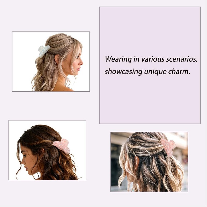 Women's Hair Claw Clip - Suitable for fine and thick