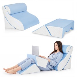 WSOFRALC 5PCS Orthopedic Wedge Pillow Set for After Surgery
