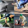 150FT Sewer Jetter Kit for Pressure Washer 5800PSI Drain Cleaner