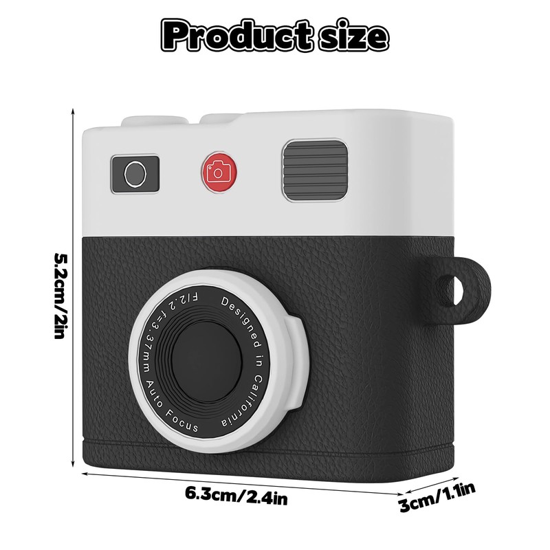 Dayinkes Compatible For AirPods 4th Generation Case, Camera Design For