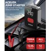 Jump Starter with Air Compressor, 7000A 150PSI Portable Car Jump
