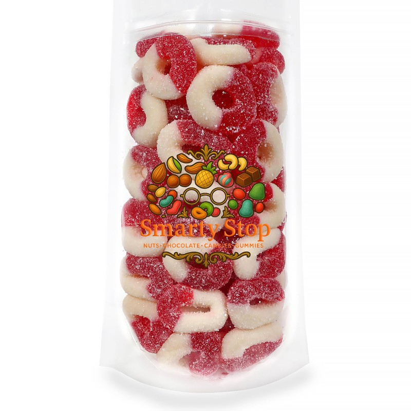 Gummy Ring Candies, Cherry Flavors (2 LB)