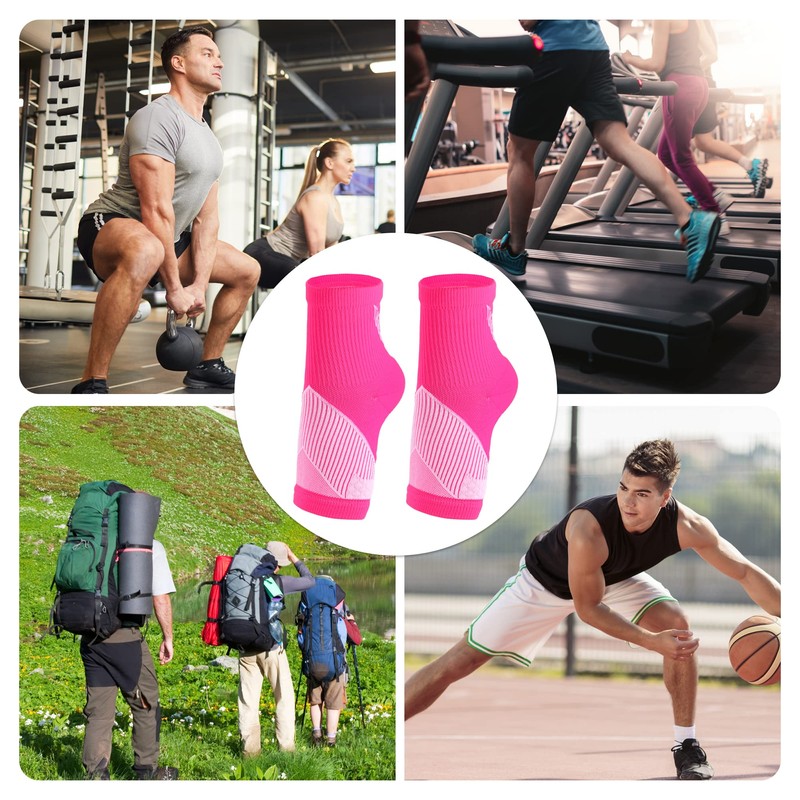 VOCOSTE Ankle Support Brace Adjustable Breathable Ankle Wrap Brace for