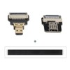 chenyang CYFPV Cable plano de extensión micro HDMI macho a