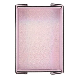 Dice Tray PU Leather Mat Magnetic Folding Dice Rolling Tray Holder Laser Gradient Rectangle Storage Box Perfect for DND Table Games & Entryway & Nightstand Organizer (Pink)