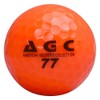 LEZAX AGC Golf Balls 1 Dozen (12 Pack) Orange AGBA-3790