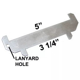 JCS Lobster Gauge, 5" x 3 1/4" (Gulf of Maine)