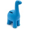 Mousehouse Gifts - Blue Diplodocus Piggy Bank, Dinosaur Money Box