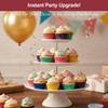 Eoonfirst Bright Rainbow Standard Cupcake Liners No Smell, Food Grade