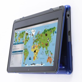 mCover Hard Case ONLY Compatible with 2021-2023 11.6" Dell Latitude 3120/3140 Education 2-in-1 Convertible (with 360° Hinge) Laptop (NOT Fitting Other Dell Models) - Blue