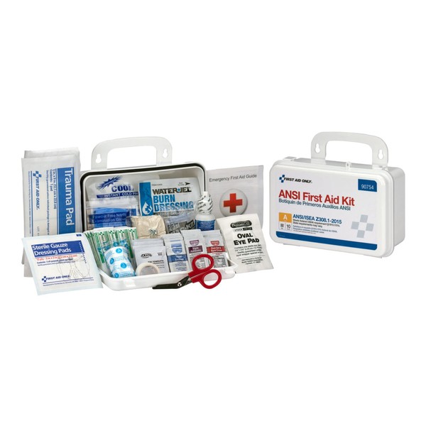 First Aid Only 90754 10 Person Bulk ANSI A, Plastic