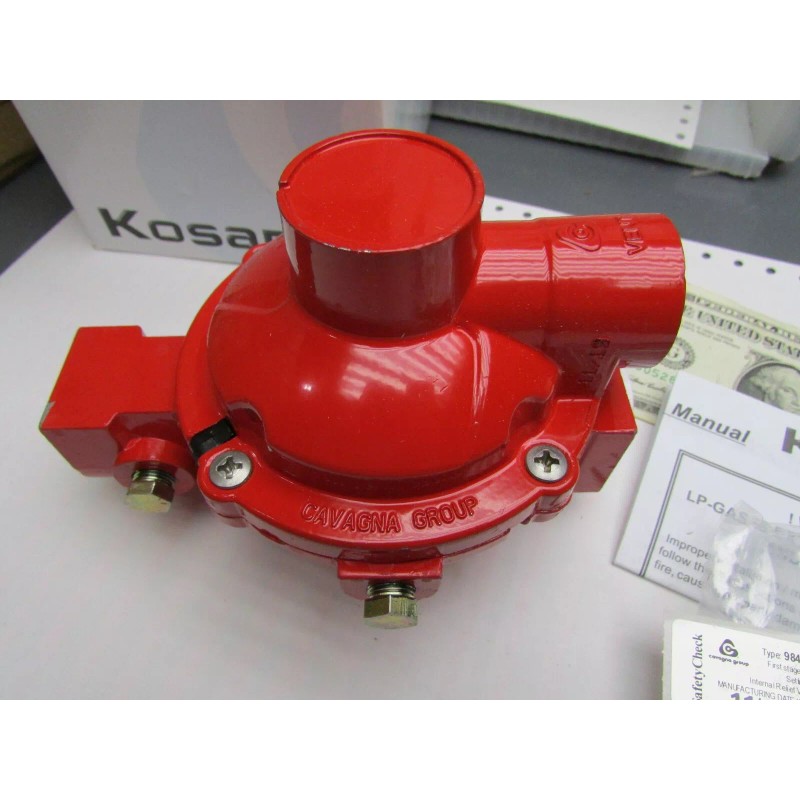 Cavagna High Pressure LP Gas 1st Stage Propane Regulator 10